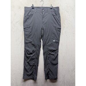 Eddie Bauer First Ascent Guide Pro Zip Cargo Pants Men 36x32 Gray Outdoor Hiking